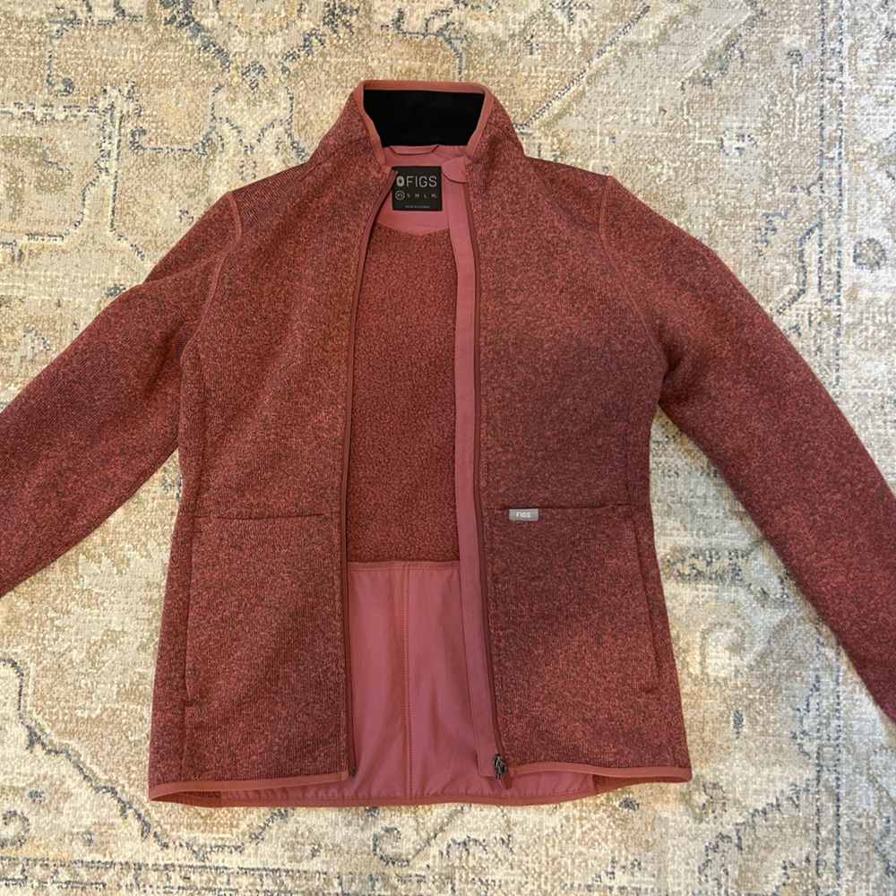 Figs On Shift Fleece Jacket